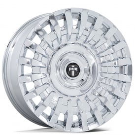 22" Dub Wheels Honcho DC272 Chrome Rims