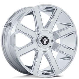 24" Dub Wheels Pull DC273 Chrome Rims