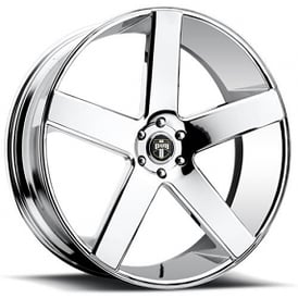 26" Dub Wheels Baller S115 Chrome Rims