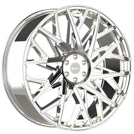22" Eclipse Wheels 101 Chrome Rims