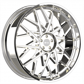 26" Eclipse Wheels 102 Chrome Rims
