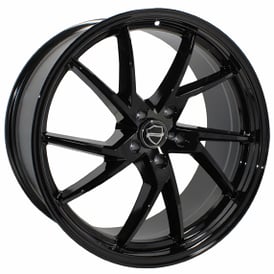 18" Elegance Wheels Sharp Gloss Black Rims