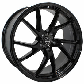 20" Elegance Wheels Sharp Gloss Black Rims