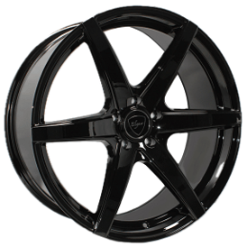 20" Elegant Wheels E002 Gloss Black Rims