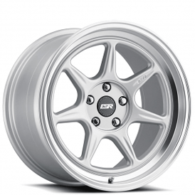 18" Staggered ESR Wheels CR7 Hyper Silver JDM Style Rims