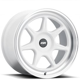 18" ESR Wheels CR7 Gloss White JDM Style Rims