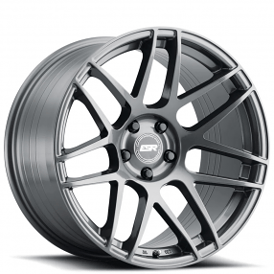 18" ESR Wheels RF1 Graphite JDM Style Rims