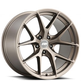 19" Staggered ESR Wheels RF2 Matte Bronze JDM Style Rims