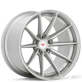 22" Ferrada Wheels F8-FR10 Machined Silver Flow Formed Rims 