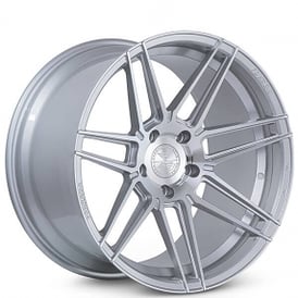 20" Staggered Ferrada Wheels F8-FR6 Machined Silver Flow Formed Polaris Slingshot / 3-Wheeler Rims