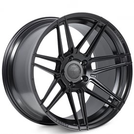 20" Staggered Ferrada Wheels F8-FR6 Matte Black Flow Formed Polaris Slingshot / 3-Wheeler Rims
