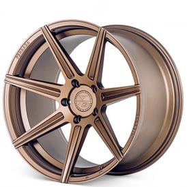 20" Staggered Ferrada Wheels F8-FR7 Matte Bronze Flow Formed Polaris Slingshot / 3-Wheeler Rims