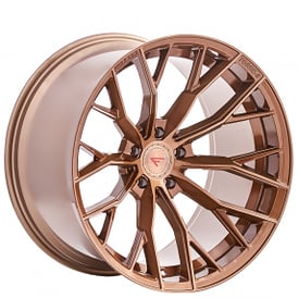 20" Staggered Ferrada Wheels F8-FR9 Brushed Cobre Flow Formed Rims