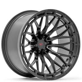 20" Ferrada Wheels FTR12 Noir Black Off-Road Flow Formed Rims 