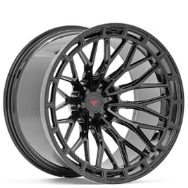 22" Ferrada Wheels FTR12 Obsidian Black Off-Road Flow Formed Rims