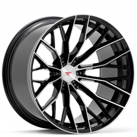 20" Ferrada Wheels FTR9 Machined Black Off-Road Flow Formed Rims