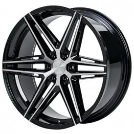 24" Ferrada Wheels FT4 Machine Black Rims