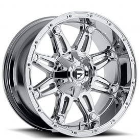 22" Fuel Wheels D530 Hostage Chrome Off-Road Rims 