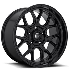 17" Fuel Wheels D670 Tech Matte Black Off-Road Rims