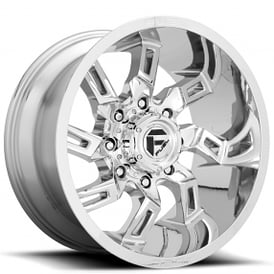 20" Fuel Wheels D746 Lockdown Chrome Off-Road Rims