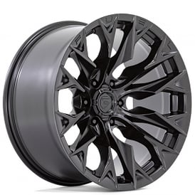 20" Fuel Wheels D804 Flame 6 Blackout Off-Road Rims