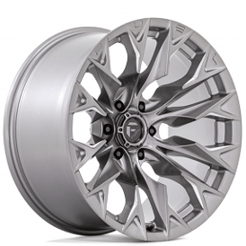 22" Fuel Wheels D806 Flame 6 Platinum Off-Road Rims