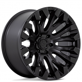 18" Fuel Wheels D831 Quake Blackout Crossover Rims