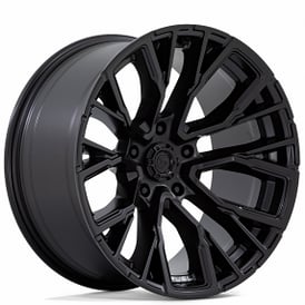 22" Fuel Wheels D847 Rebar 5 Blackout Off-Road Rims