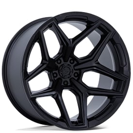 22" Fuel Wheels FC854 Flux 5 Blackout Off-Road Rims