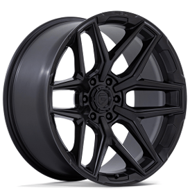 17" Fuel Wheels FC854 Flux 6 Blackout Off-Road Rims