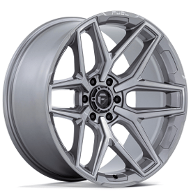 22" Fuel Wheels FC854 Flux 6 Platinum Off-Road Rims