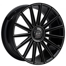 26" Gianelle Wheels Verdi with Cap Gloss Black Rims
