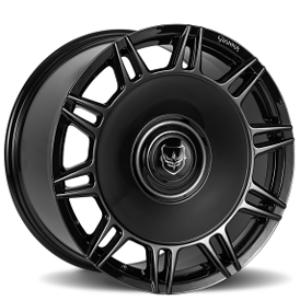 20" Diablo-Gianna Wheels Splendido Gloss Black Rims