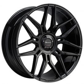 26" Giovanna Wheels Bogota with Big Cap Gloss Black Rims