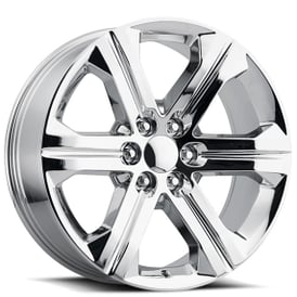 24" GMC Sierra Wheels FR 47 Chrome OEM Replica Rims