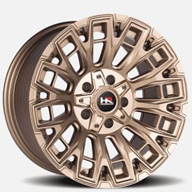 20" Hardrock Wheels H110 Satin Bronze Off-Road Rims