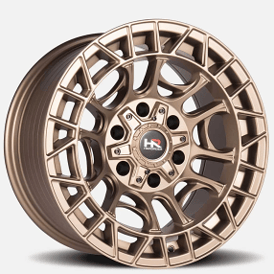 20" Hardrock Wheels H111 Satin Bronze Off-Road Rims