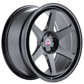 22" HRE Wheels 306 GT Satin Black Monoblock Forged Rims