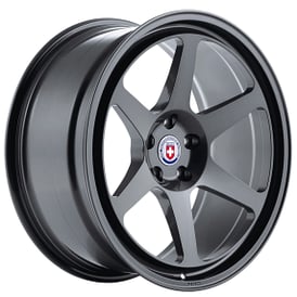 21" HRE Wheels 306 GT Satin Black Monoblock Forged Rims