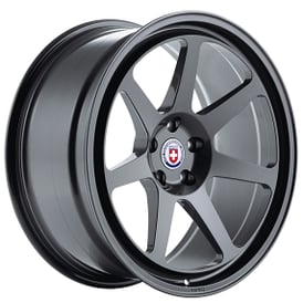 20" HRE Wheels 307 GT Satin Black Monoblock Forged Rims