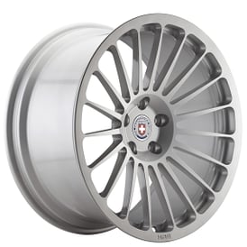 22" HRE Wheels 309M Gloss Silver Monoblock Forged Rims