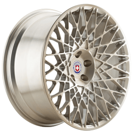 21" Staggered HRE Wheels 501M Brushed Gold Monoblock Forged Rims