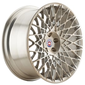 20" Staggered HRE Wheels 501M Brushed Gold Monoblock Forged Rims