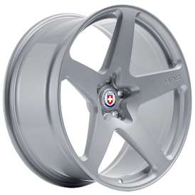 21" HRE Wheels 527M Gloss Silver Monoblock Forged Rims