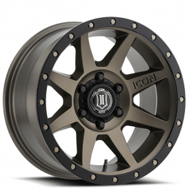 20" ICON Alloys Wheels Rebound Bronze Off-Road Rims