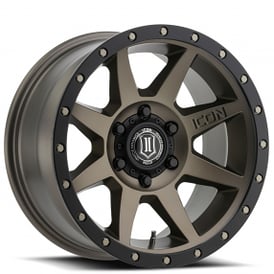 17" ICON Alloys Wheels Rebound Bronze Off-Road Rims