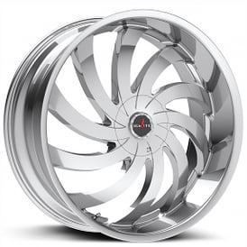 20" Ignite Wheels Flame Chrome Rims