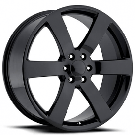 22" Chevy Trailblazer SS Wheels FR 32 Gloss Black OEM Replica Rims 