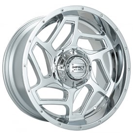20" Impact Off-Road Wheels 826 Chrome Rims