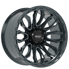 20" Impact Off-Road Wheels 910 Satin Gunmetal Rims